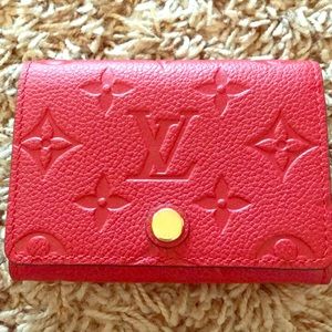 Louis Vuitton Empreinte business card holder